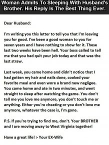 This Man Gets The Last Laugh With His Marriage Breakup Letter