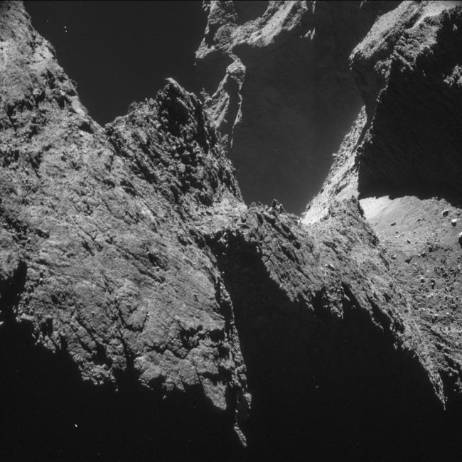 The Rosetta Probe Finally Lands On A Comet