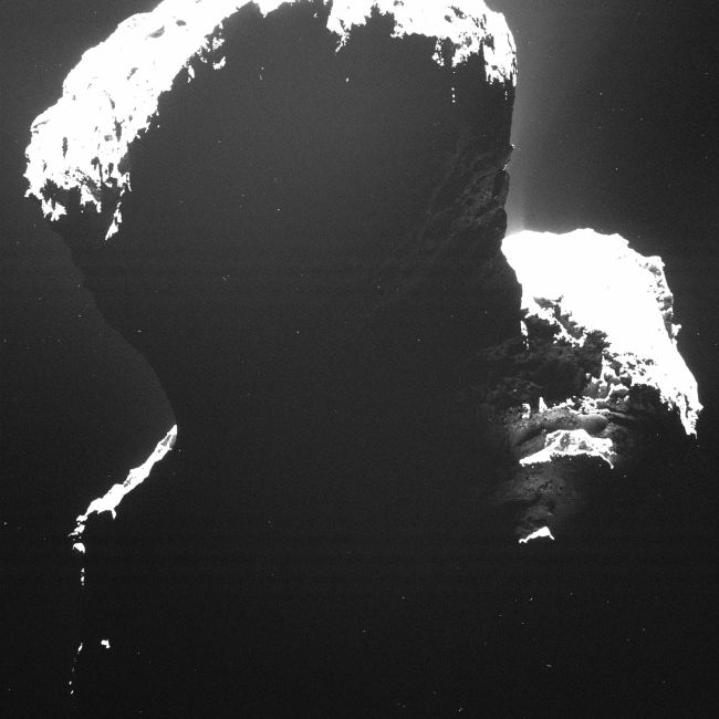 The Rosetta Probe Finally Lands On A Comet