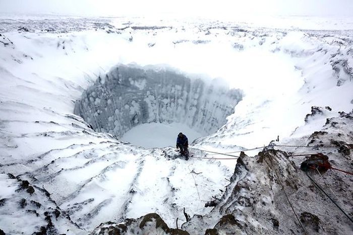 Getting Inside Siberia's Mystery Crater