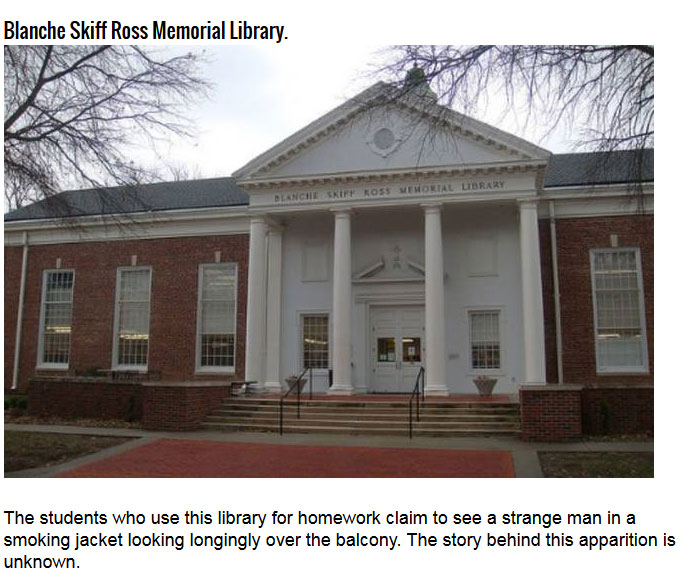 These Haunted Libraries Aren't Good Places To Study