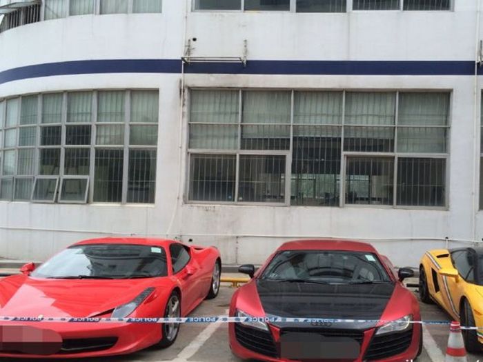 Police Confiscate Very Expensive Sports Cars