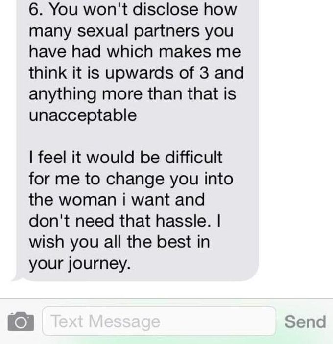 Guy Lays It All On The Line In This Breakup Text