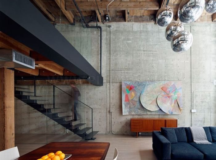 Awesome Apartment Inside an Old Warehouse  