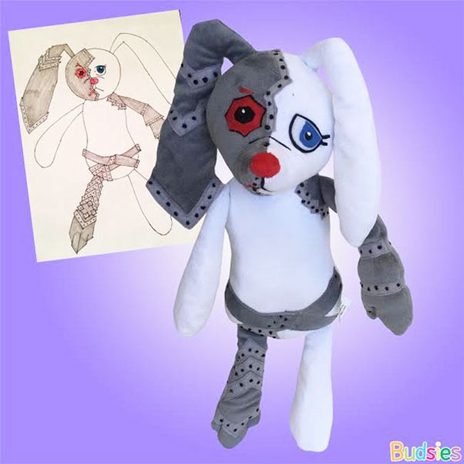 Children's Drawings Get Turned Into Plush Toys