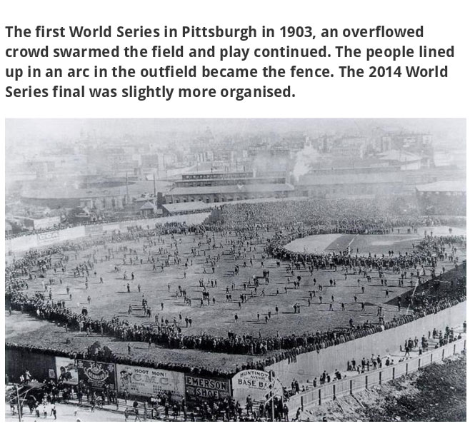 Famous Events Back In The Day And Today