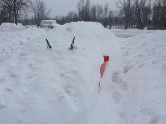 Porsche Gets Buried