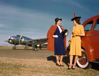 1940s Black And White Photos In Color