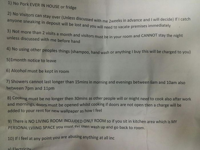 31 House Rules That Will Make You Say WTF
