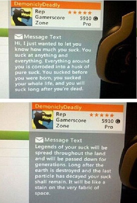 The Best Xbox Insults Of All Time