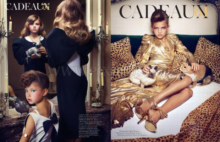 Children Models for Vogue Paris