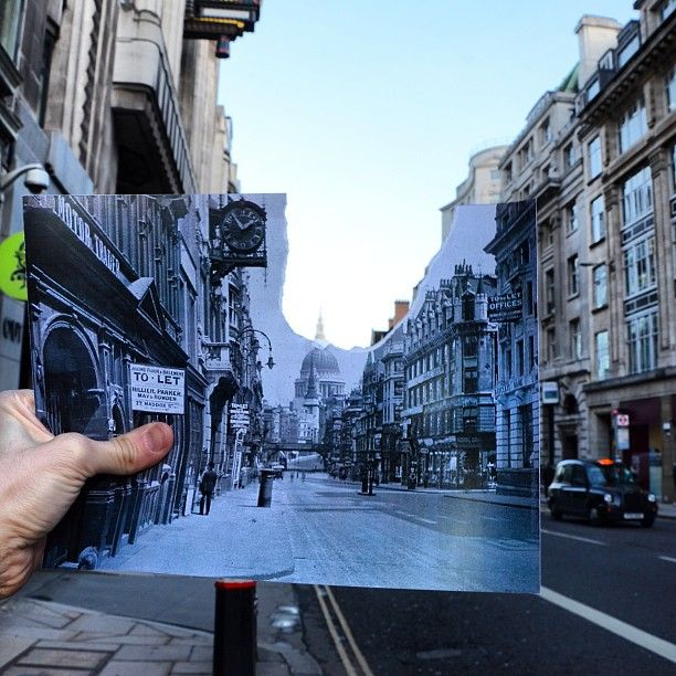 Comparing London Then And Now