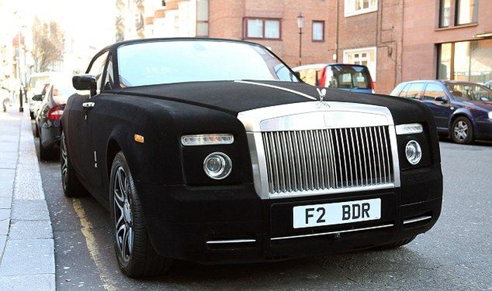 This Rolls Royce Is Covered In Velvet