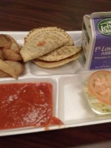 Prison Food vs. School Lunches