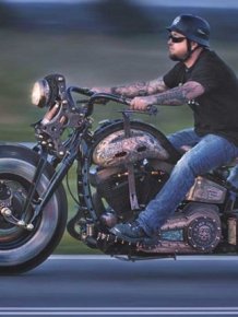 This Motorcycle Is Covered In Tattoos