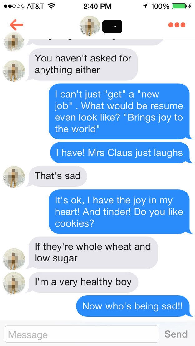 Santa Claus Is Now On Tinder
