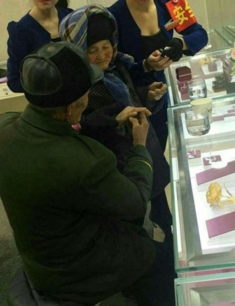 Janitor Proposes To His 80 Year Old Lover
