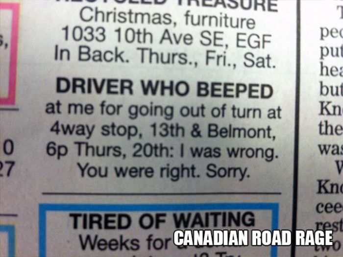 Only in Canada..., part 2