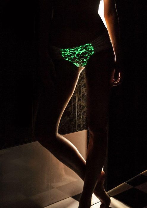 This Lingerie Glows In The Dark