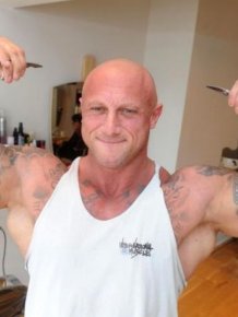 Hairstylist Eats 6,000 Calories A DAY In Hopes Of Becoming Mr. Universe
