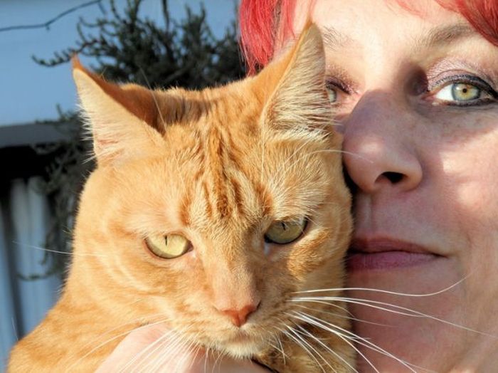 This Crazy Woman Married Her Two Cats