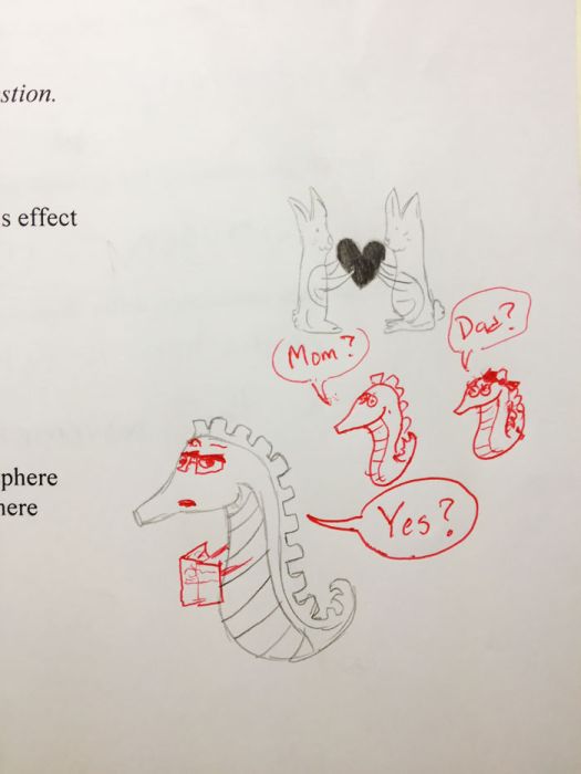 This Teacher Finishes His Students Doodles And It's Awesome