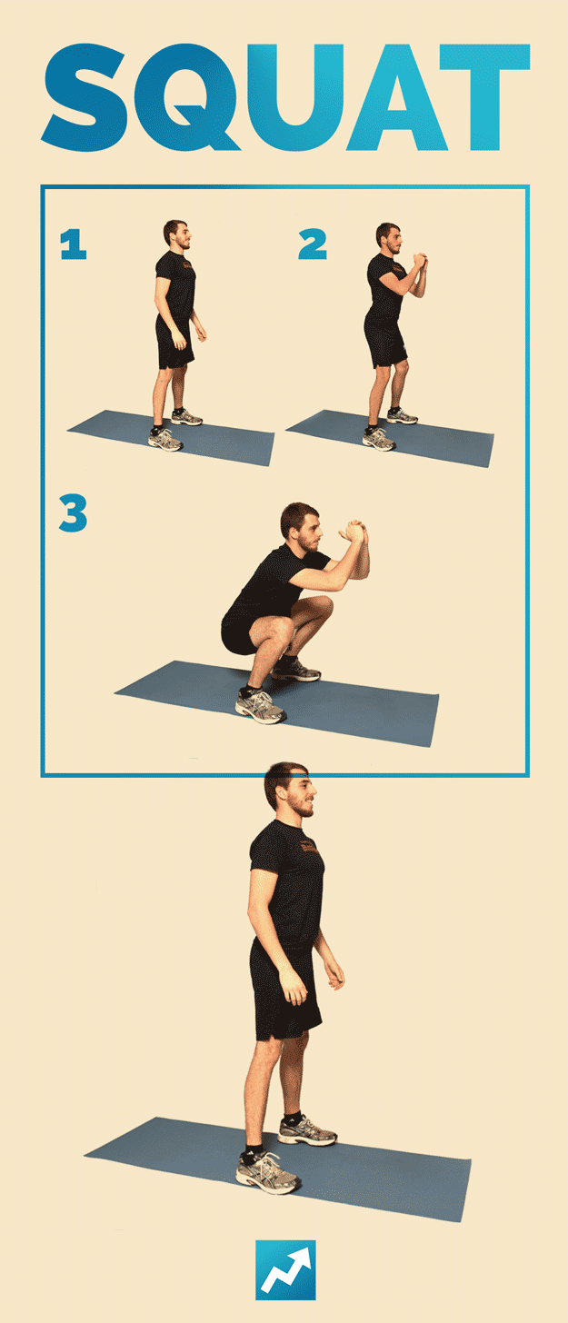 12 Exercises Guaranteed To Get You In Shape