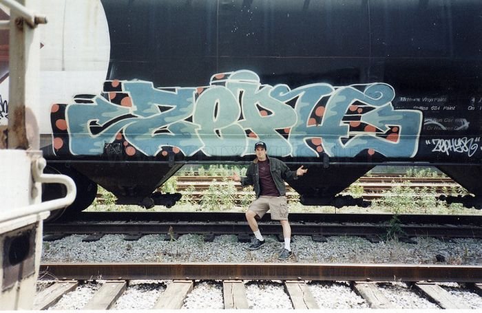 Rad Train Graffiti 