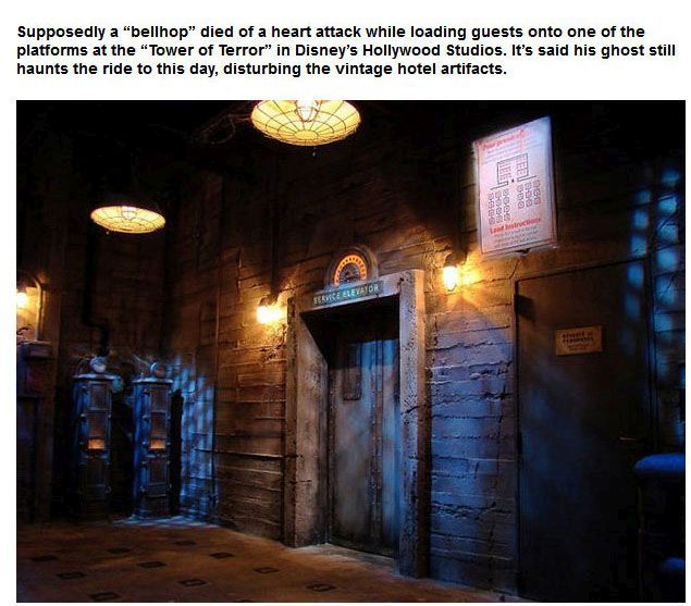 Attractions At Disney Parks That Are Believed To Be Haunted