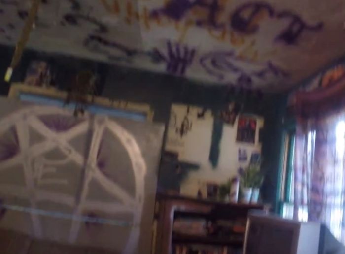 Inside The Home Of A Twisted Devil Worshipper