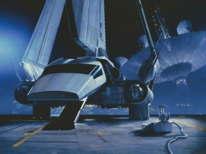 Incredible Matte Paintings Used In Iconic вЂњStar WarsвЂќ Scenes