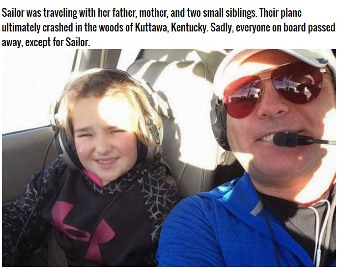 7 Year Old Survives A Plane Crash And Shows Incredible Survival Skills