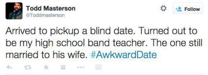Twitter Describes Their Awkward First Dates