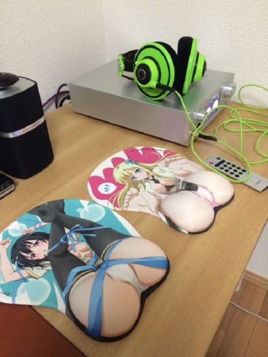 These Anime Mousepads Are Awkward