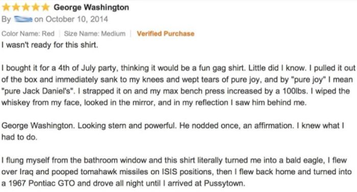 This Review Just Screams America