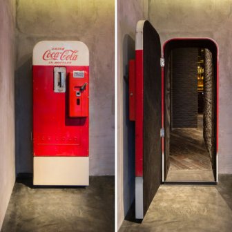 There's Something Awesome Hidden Behind This Coke Machine