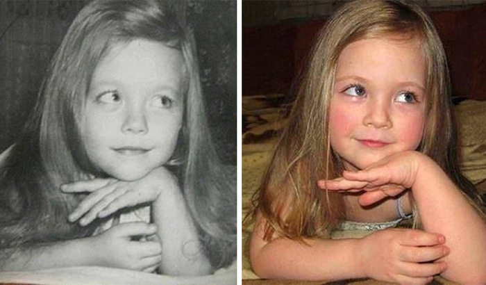 Parents That Looked Exactly Like Their Kids When They Were Younger, part 2