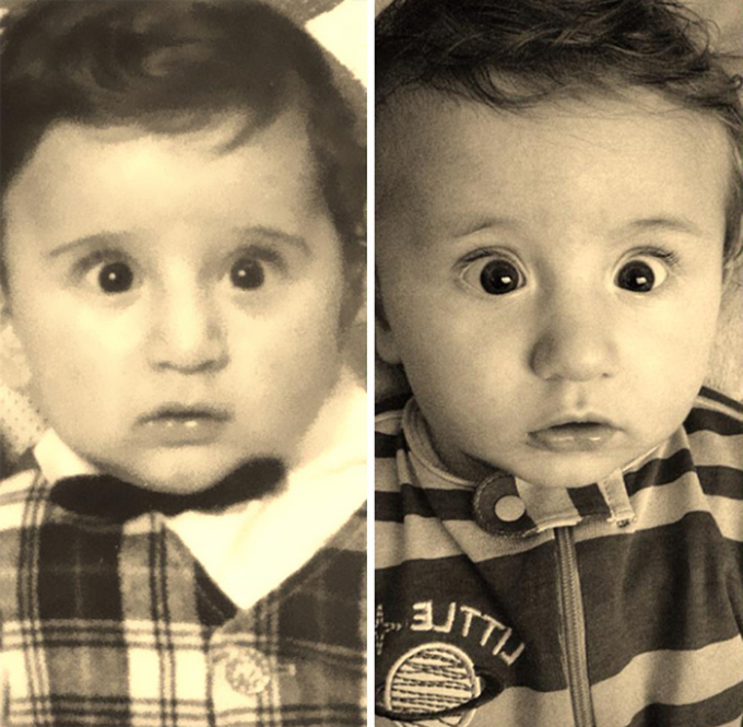 Parents That Looked Exactly Like Their Kids When They Were Younger, part 2