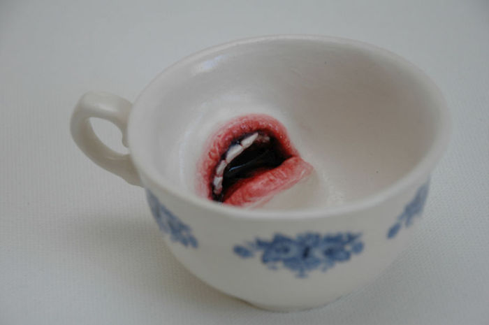 This Sculptor Adds Fingers And Mouths To Ceramics