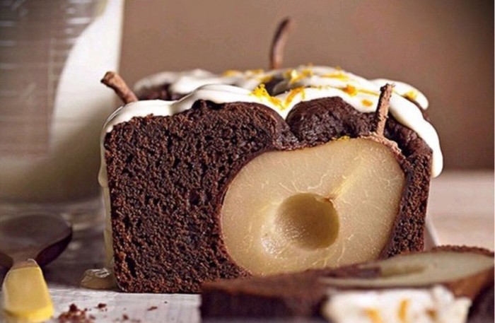 Making A Chocolate Cake With A Pear, Expectation Vs Reality