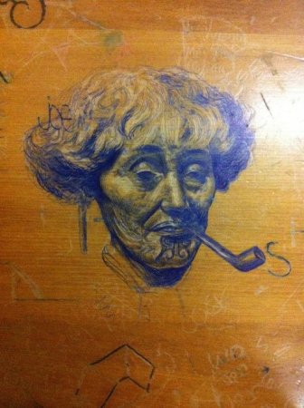 These Aren't Your Average Desk Doodles, This Is Art