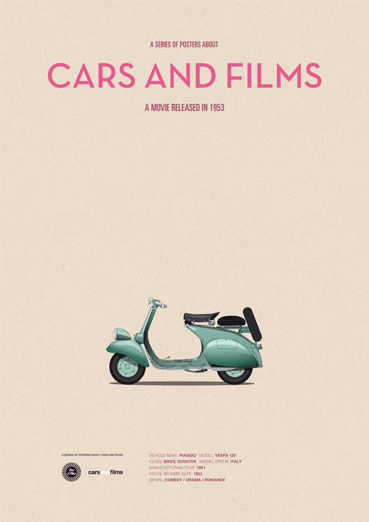 These Posters Are About Cars and Films