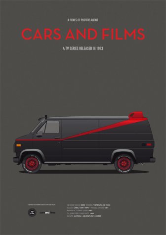 These Posters Are About Cars and Films