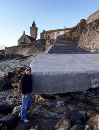 Beach Disappears Then Returns Overnight