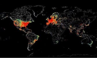 This Map Shows Internet Usage Around The World