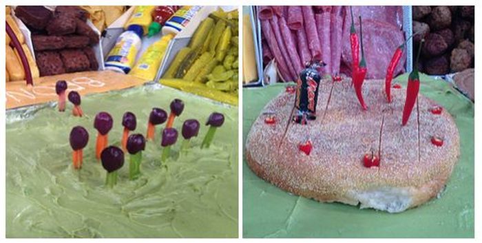 How To Build A Super Bowl Stadium Out Of Snacks