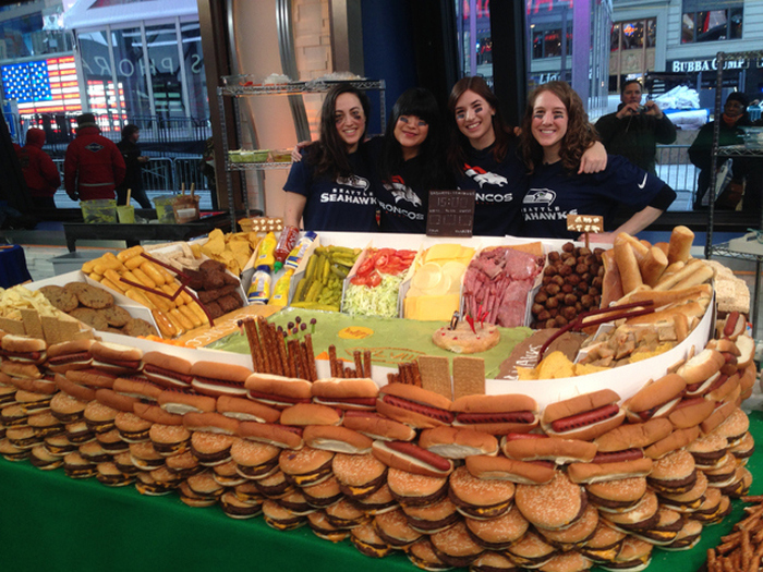How To Build A Super Bowl Stadium Out Of Snacks | Others