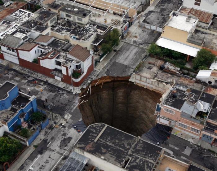 A Look Inside The World's Most Destructive Sinkholes