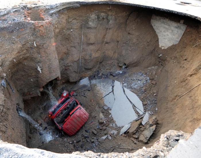 A Look Inside The World's Most Destructive Sinkholes
