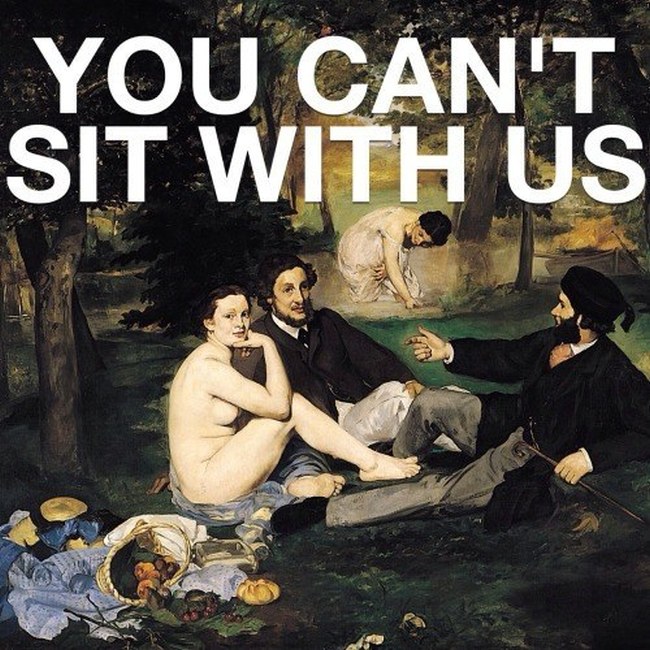 These Paintings Are So Much Better With Quotes From вЂњMean GirlsвЂќ
